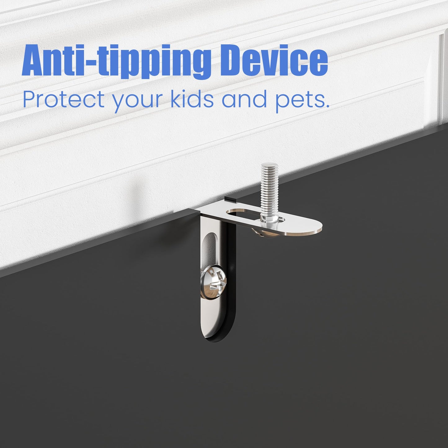 Fluted Sideboard Buffet with 3 Doors and Adjustable Shelves, Modern Kitchen Storage Cabinet with Gold Handles, Coffee Bar for Living Room or Kitchen, Black