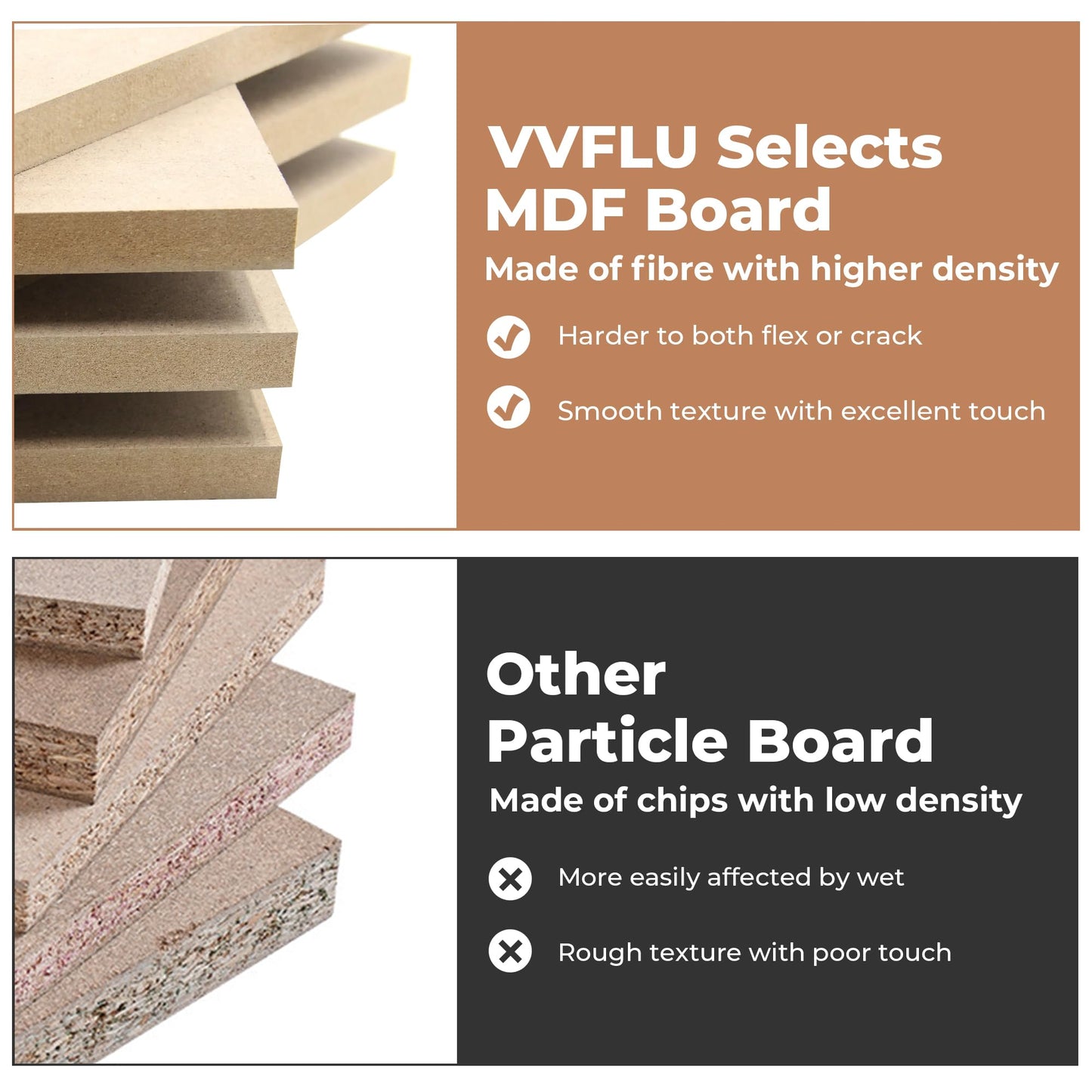 55" Modern Farmhouse Sideboard Buffet Cabinet with Storage, White Wood Coffee Bar Cabinet with 2 Drawers & 4 Barn Doors, Long Storage Cabinet for Kitchen, Dining Room & Living Room