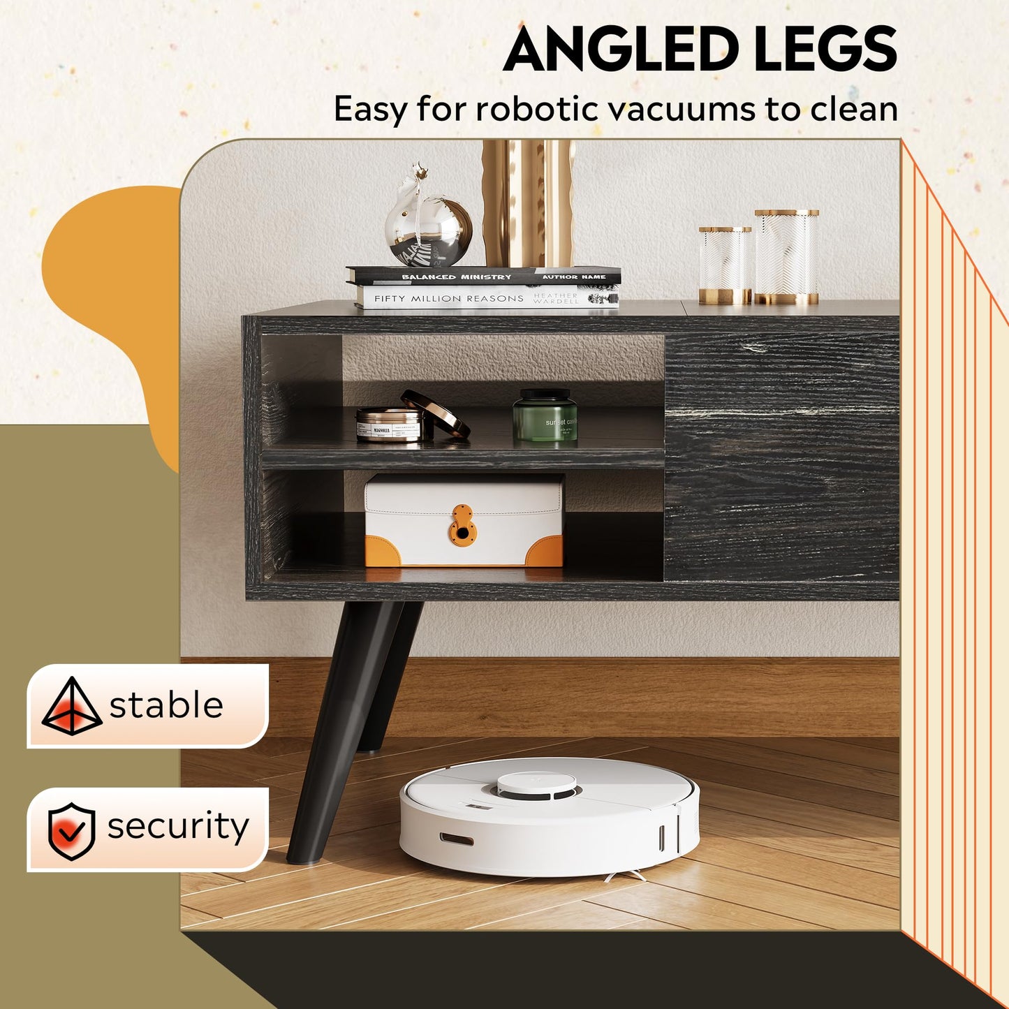 WLIVE Charcoal Black Wood Lift Top Coffee Table – Hidden Compartment & Adjustable Storage Shelf, Convertible Dining Table for Living Room or Office